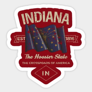 Indiana Hoosiers 1816 Sticker